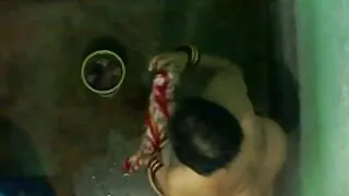 Азийн дива Шарон Ли cunnilingus хийх masseur албадан